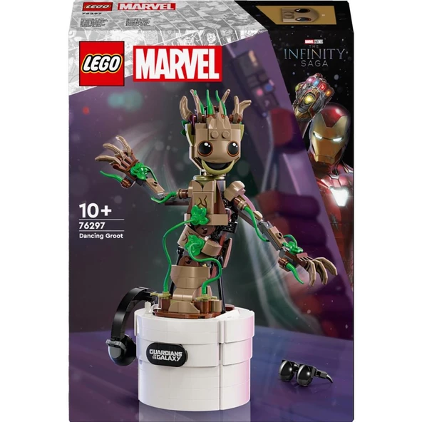 LEGO Marvel 76297 Dans Eden Groot (459 Parça) - Resim 4