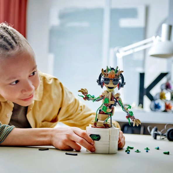 LEGO Marvel 76297 Dans Eden Groot (459 Parça) - Resim 10