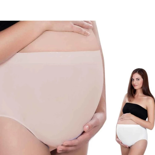 Sema Baby  Hamile Külodu Ekru Large ürün görseli 1