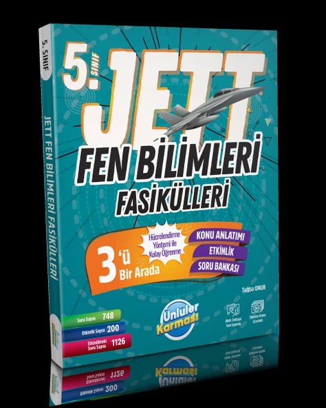 Ünlüler Karması 5. Sınıf Jett Fen Bilimleri Fasikülleri Soru Bankası ürün görseli 1