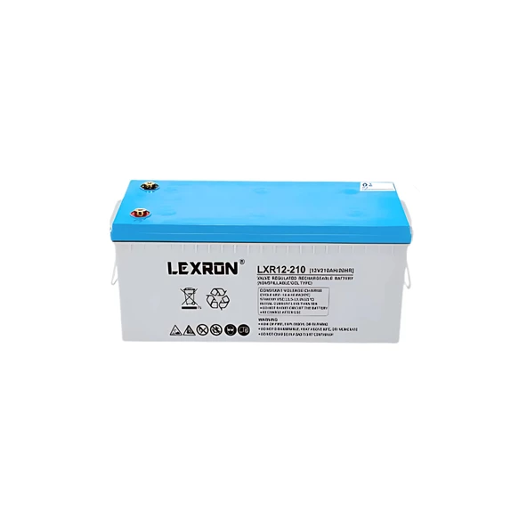 Lexron 12V 210AH Deep Cycle Nano Carbon Jel Akü ürün görseli 1