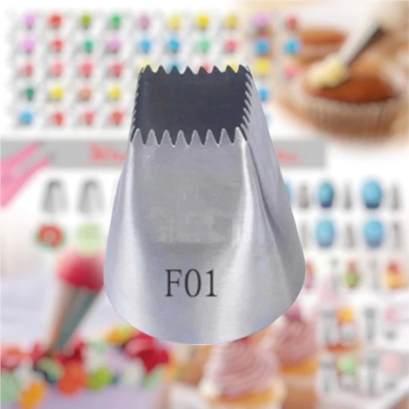Büyük Boy Küp Krema Duyu 36x20x40 Mm | İthal Krema Torbası Hediye (DY-F01) ürün görseli 1
