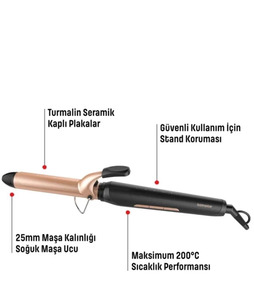 GOLDMASTER HARMONY GM-7193 SAÇ ŞEKİLLENDİRİCİ - Resim 12