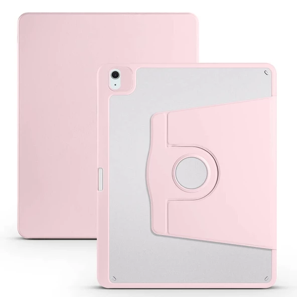Apple iPad Pro 12.9 2022 M2 Uyumlu  Kılıf Termik Kalem Bölmeli Dönebilen Standlı Kılıf ürün görseli 1