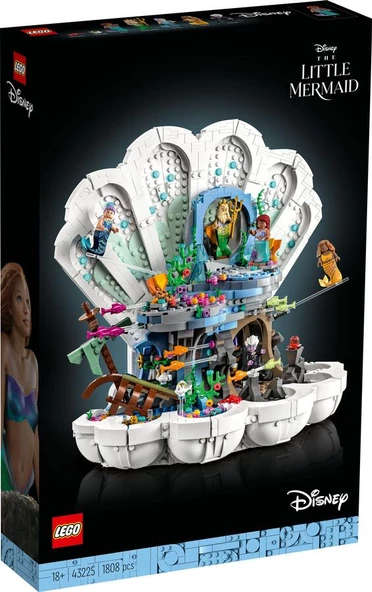 LEGO Disney 43225 The Little Mermaid Royal Clamshell ürün görseli 1