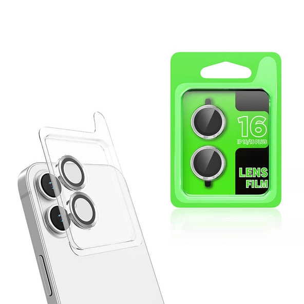Vendas iPhone 16 Zore CL-07 Kamera Lens Koruyucu ürün görseli 1