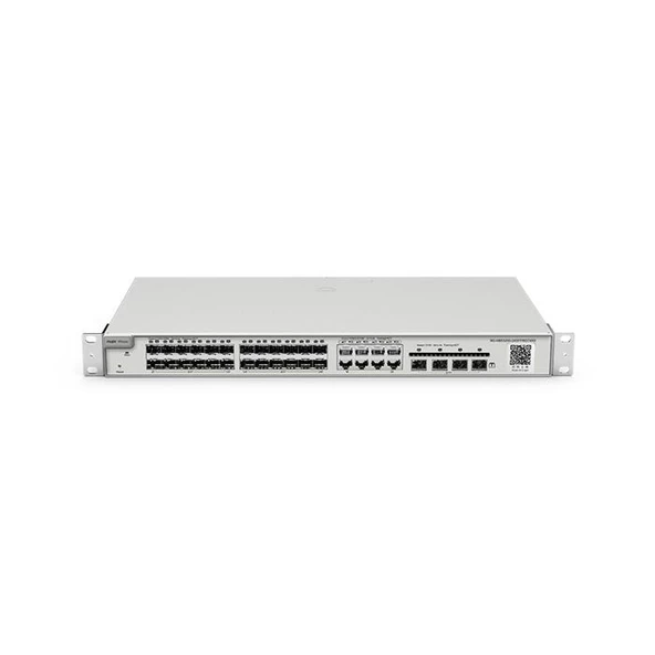 Ruıjıe Reyee RG-NBS3200-24SFP/8GT4XS 24 Port Sfp +4Sfp/10G Yonetılebılır Swıtch ürün görseli 1