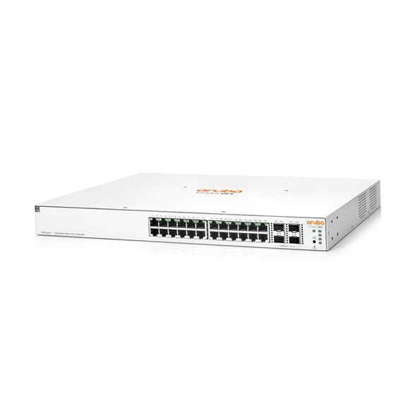 HPE JL684B Aruba Instant On 24 Port 1930-24G-PoE+ 370W Yönetilebilir Switch ürün görseli 1