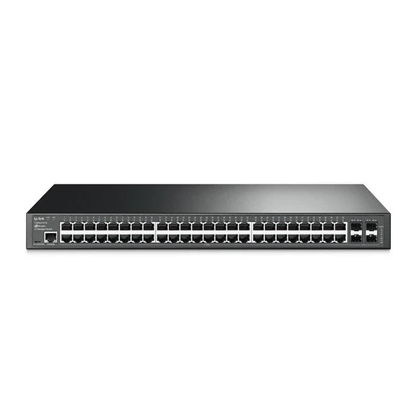 TP-Link Tl-Sg3452 48 Port Gigabit + 4X1Gb Sfp L3/L2 Yonetılebılır Rackmount Swıtch ürün görseli 1