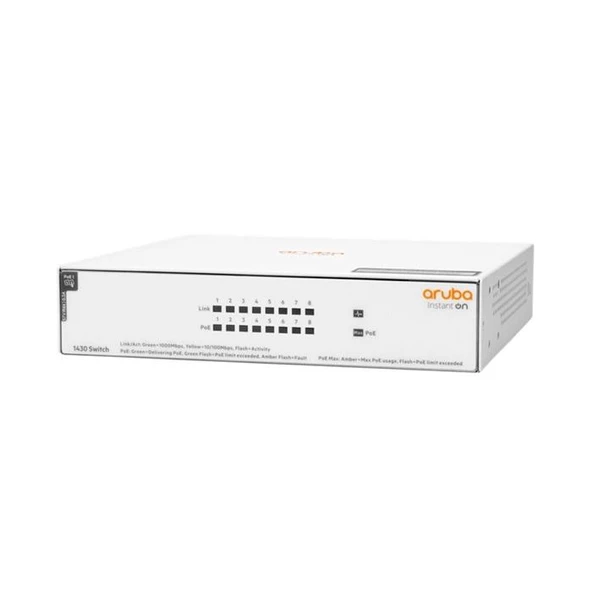 Hpe Aruba Instant On R8R46A 1430-8G Yönetilemez ürün görseli 1