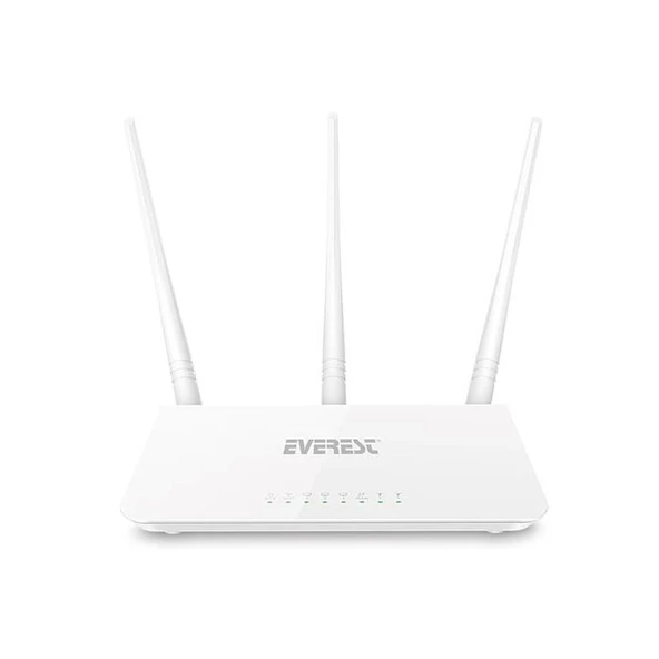 EVEREST EWR-F303 300mbps N300 2.4GHZ Mesafe Genişletici EV Ofis Tipi Router Router ürün görseli 1