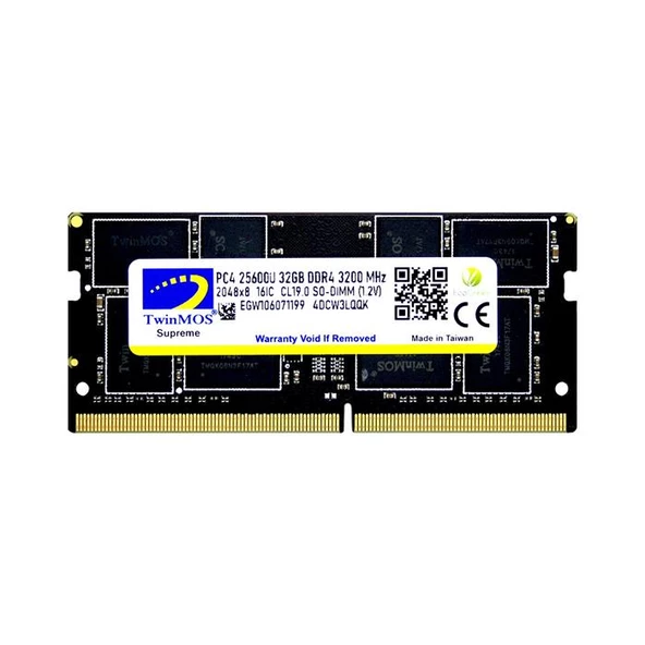 Twinmos 32 Gb Ddr4 3200 Mdd432Gb3200N Nb ürün görseli 1