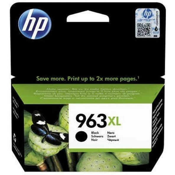 Hp 3Ja30Ae (963Xl) Sıyah Kartus ürün görseli 1