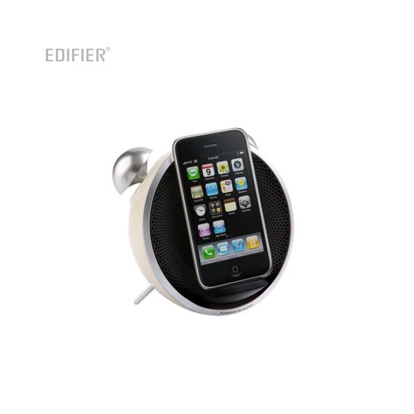 Edıfıer Image Series If230W Tick-Tock Dock 9W İpod Fm Radyo Hoparlör Beyaz ürün görseli 1