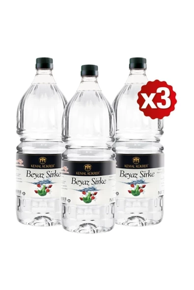Kemal Kükrer 2lt Beyaz Sirke 3 lü paket - Resim 2