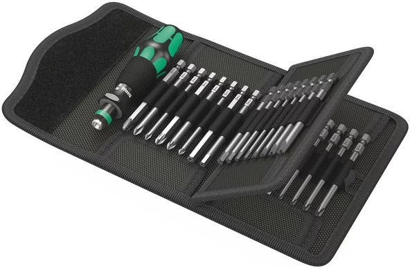 Wera K. Kompakt 62 Değiştirilebilir Bits Set 05059297001 ürün görseli 1