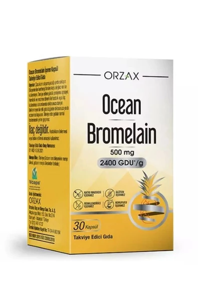 Ocean Bromelain 30 Kapsül ürün görseli 1