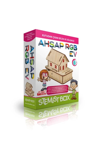 Stemist Box Ahşap RGB Ev ürün görseli 1