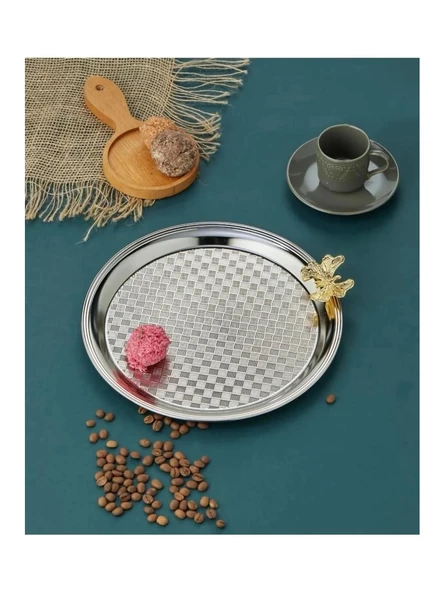 Cooker CKR3269 Yuvarlak Kelebekli Tepsi ürün görseli 1
