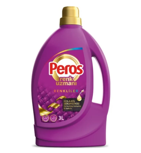 Peros Renk Uzmanı Kolajen Serum Etkisi Renkliler Sıvı Deterjan 3 lt ürün görseli 1