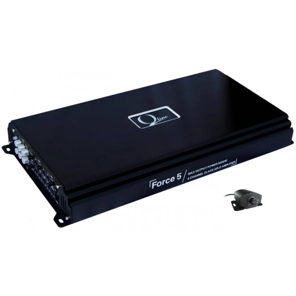 Force 5  QLine 5 Kanal Hibrit Amplifikatör 4x100Wx450W RMS ürün görseli 1