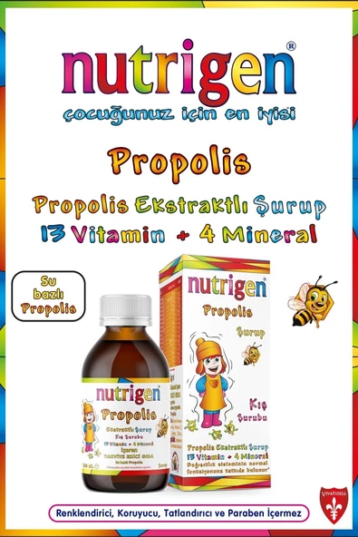 Nutrigen Propolis Şurup Kış 200 ml - Resim 2