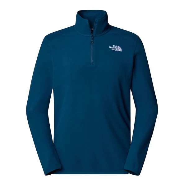 The North Face M 100 GLACIER Erkek Kısa Fermuar Polar NF0A855W1NO1 ürün görseli 1