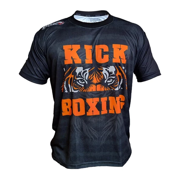 DragonDo TX712 Tiger Kick Boks Tişört Kick Boxing Antrenman Tshirt ürün görseli 1