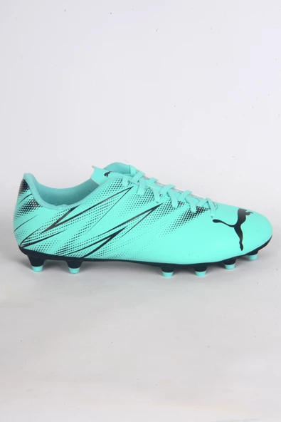 Puma107477-10 Yeşil Nane Deri Rahat Taban Bağcıklı Esnek Rahat  Erkek Krampon Spor Ayakkabı ürün görseli 1