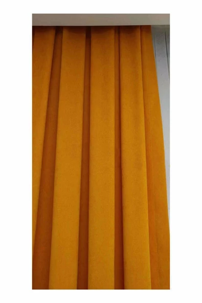 Oranj Ada Fon Perde Normal Pile 1'E 2,5 PİLE - Resim 3