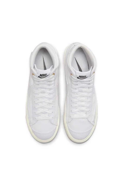 Blazer Mid '77 Canvas Kadın Sneaker Ayakkabı - Resim 4