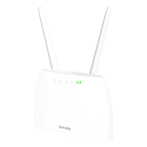 Tenda 4G06 2 Port 300Mbps 2,4Ghz 4G LTE Wi-Fi Sim Kartlı Router ürün görseli 1