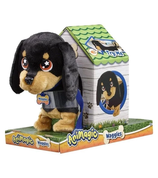 Peluş Animagic Sosis Köpek - Waggles ürün görseli 1