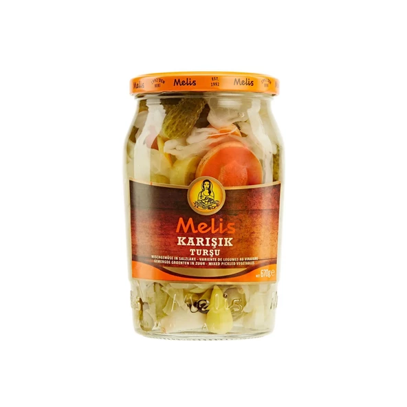 Melis Karışık Turşu 720 ml 670 gr 1 ADET ürün görseli 1