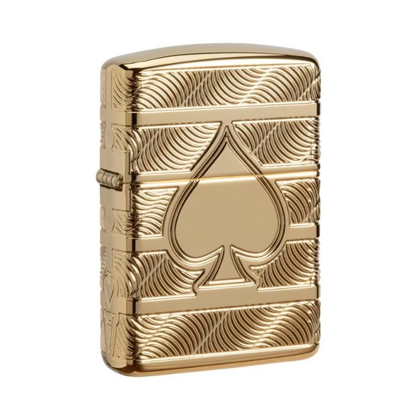 Zippo 29261 Ace Of Spade Design Çakmak ürün görseli 1