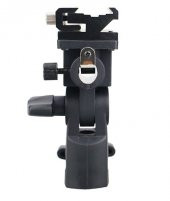 Flash Shoe Umbrella Holder Swivel Light Stand thumbnail 4