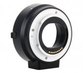 CANON EOS M İÇİN CANON EOS EF / EFS AUTO FOCUS LENS ADAPTÖRÜ thumbnail 2