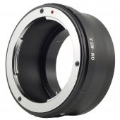 SONY NEX-5, A7, E MOUNT MAKİNALAR İÇİN OLYMPUS OM LENS ADAPTÖRÜ thumbnail 1