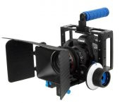 DSLR için Camera Cage + Follow Focus + Matte Box thumbnail 1