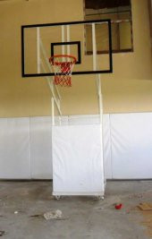 Adelinspor Diomond Seyyar 4 Direk Basketbol Potası 10 mm Cam thumbnail 3
