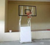Adelinspor Diomond Seyyar 4 Direk Basketbol Potası 10 mm Cam thumbnail 5