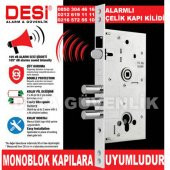 Desi Alarmlı Kapı Kilidi Dak Kilit Kargo Ücretsiz thumbnail 1