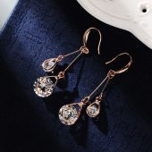 Frilly Zirkon Küpe (FKKP6AW) thumbnail 3
