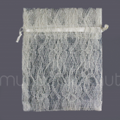 12 Adet 10x13cm Dantel Kese thumbnail 4