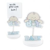 12 Adet Bebek Boy Sticker Ahşap Notluk thumbnail 1