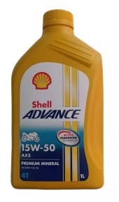 SHELL ADVANCE 4T AX5 15W50 - 1 LİTRE thumbnail 6