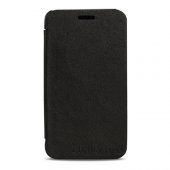 Nokia Lumia 620 Flip Case Kılıf Siyah thumbnail 1