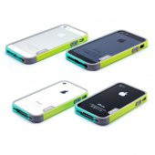 FitCase iPhone 4s Kılıf Walnutt Bumper Koruyucu Arka Kapak thumbnail 3