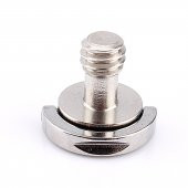Tripod, Quick Release Plate için 1/4 İnç Tripod Vidası thumbnail 5