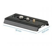 Manfrotto RC5 Sistemi İçin Ayex 501PL Quick Release Plate thumbnail 2